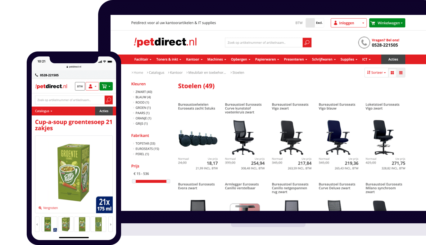 Petdirect mobile